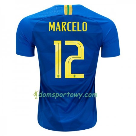 Koszulka Brazylia Marcelo 12 Wyjazdowe Koszulki Piłkarskie Mistrzostwa Świata 2018